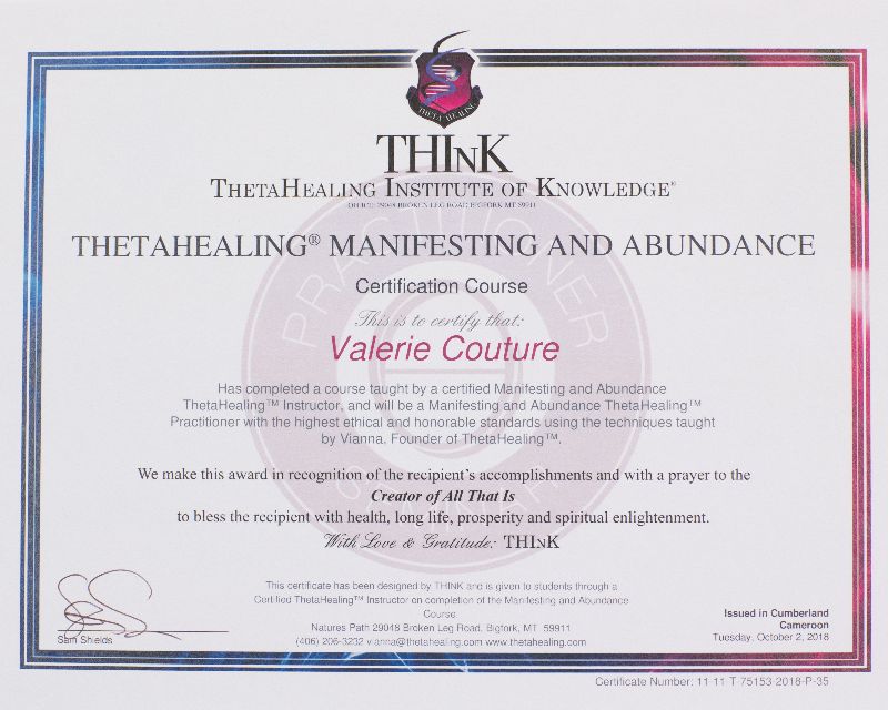 ThetaHealing Manifesting and Abundance