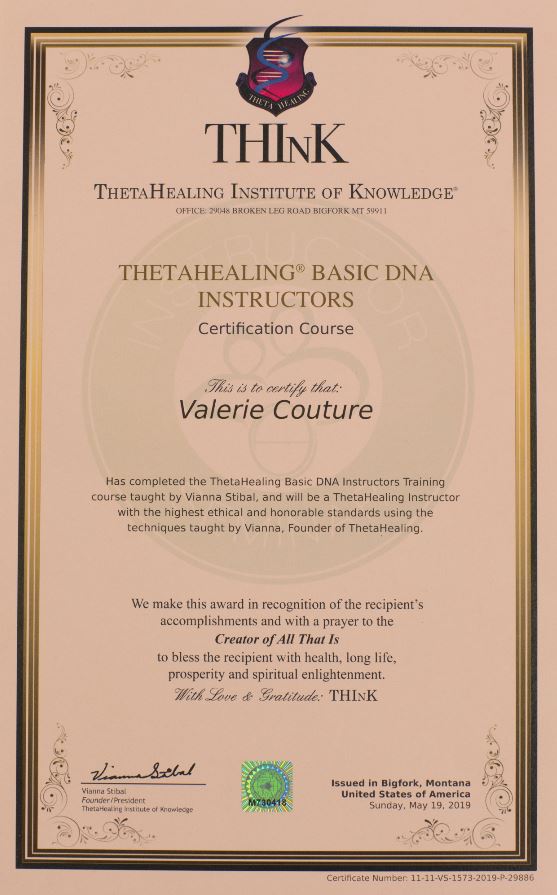 ThetaHealing Basic DNA Instructors